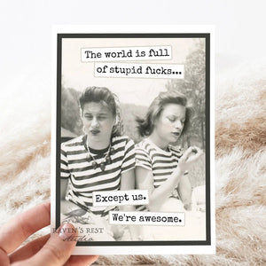 Vintage-Inspired Friendship Cards - Painted Door on Main