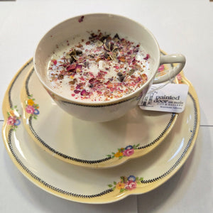 Vintage Tea Cup Candles (3 Piece Set) - Painted Door on Main