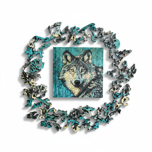 'Walter' Wood Puzzle - StumpCraft - Painted Door on Main