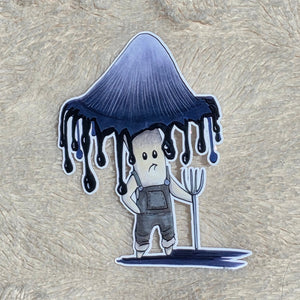 Waterproof Vinyl Art Stickers - Painted Door on Main