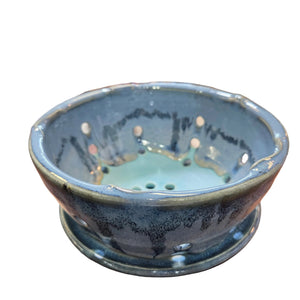 Wheel Thrown Ceramic Berry Bowls - Painted Door on Main