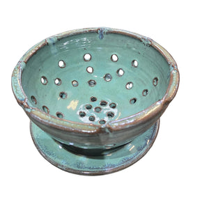 Wheel Thrown Ceramic Berry Bowls - Painted Door on Main