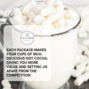 White Chocolate Hot Cocoa - Ella Gray Gourmet - Painted Door on Main