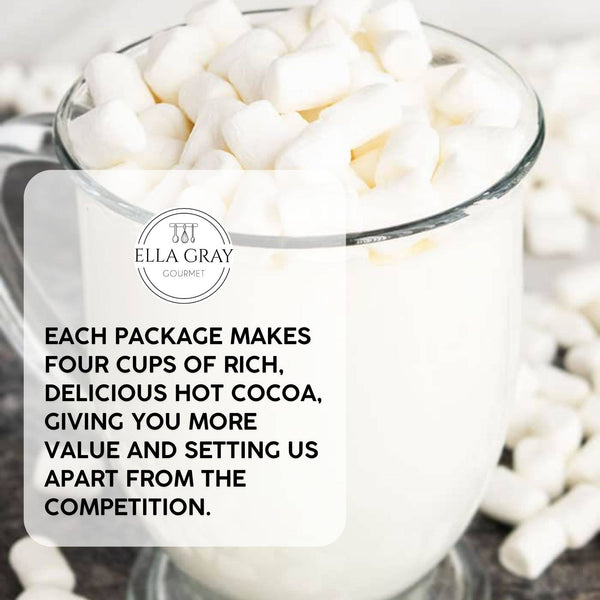 White Chocolate Hot Cocoa - Ella Gray Gourmet - Painted Door on Main