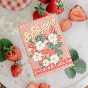Wild Strawberries (Good Luck) - Floriography Seed Packet - Painted Door on Main
