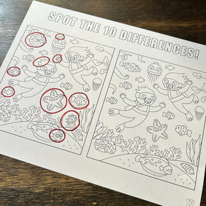 Wild Wonders Activity Books - Sweet Bean Art - Painted Door on Main