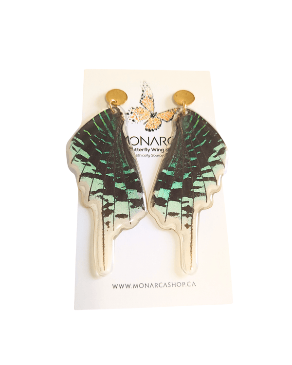 Wing Earrings - Monarca Jewelry & Decor - Painted Door on Main