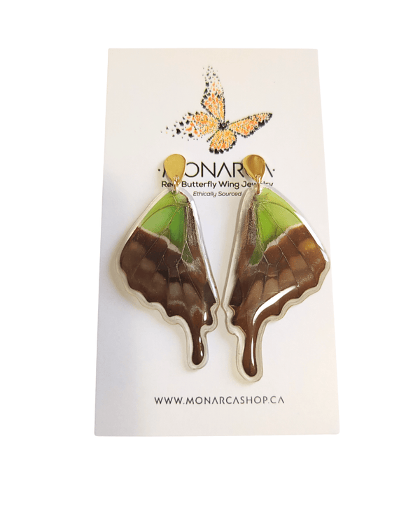 Wing Earrings - Monarca Jewelry & Decor - Painted Door on Main