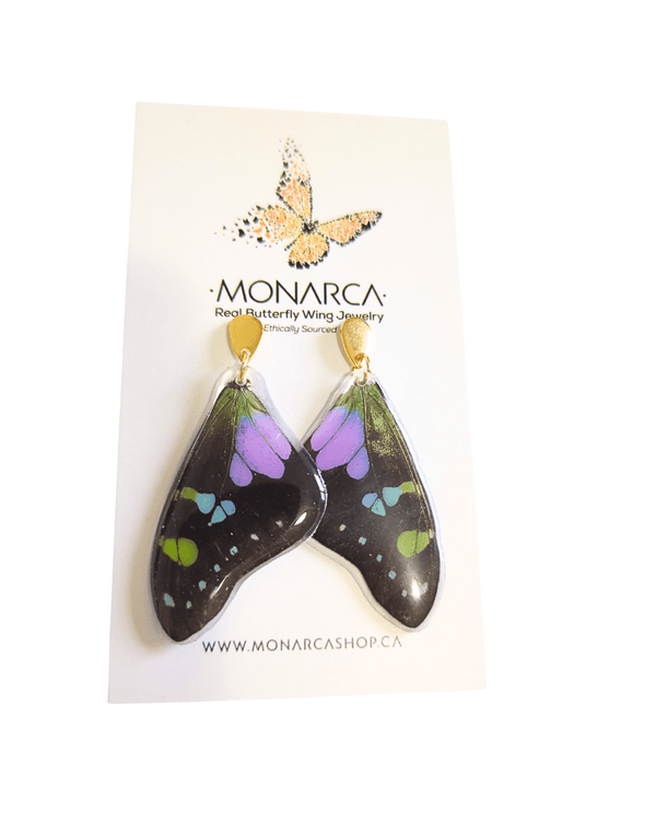 Wing Earrings - Monarca Jewelry & Decor - Painted Door on Main