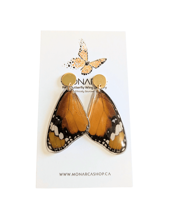 Wing Earrings - Monarca Jewelry & Decor - Painted Door on Main