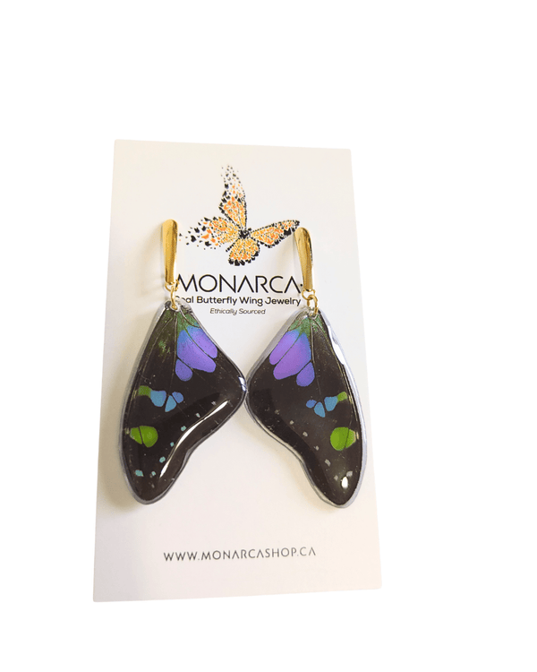 Wing Earrings - Monarca Jewelry & Decor - Painted Door on Main