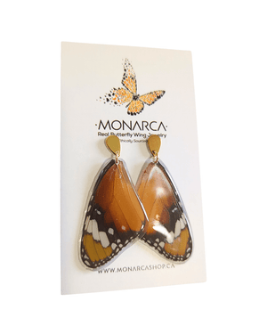 Wing Earrings - Monarca Jewelry & Decor - Painted Door on Main