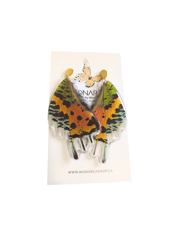 Wing Earrings - Monarca Jewelry & Decor - Painted Door on Main