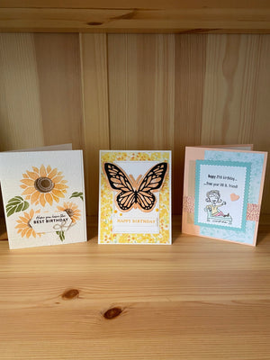Women's Birthday Cards - Cards Crafty by Nicole - Painted Door on Main