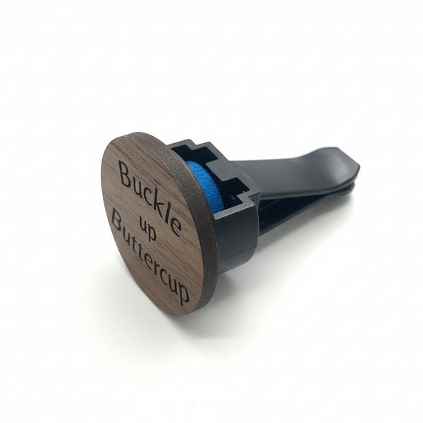 Wood Car Vent Diffuser Clip - Chickadee Creations - Painted Door on Main