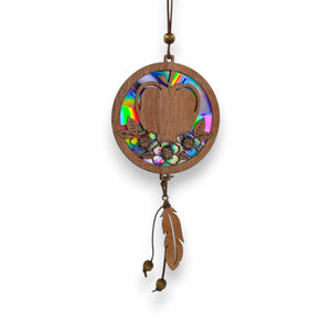Wood & CD Suncatchers - Painted Door on Main