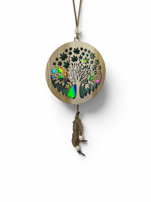 Wood & CD Suncatchers - Painted Door on Main