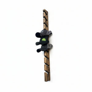 Wood Hat Rack - Rafter Diamond W - Painted Door on Main