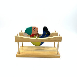 Handcrafted Wood Toys - Larry Collicutt - Painted Door on Main