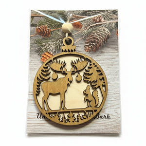 Woodlands Ornament - Uniquely Greek by Barb - Painted Door on Main