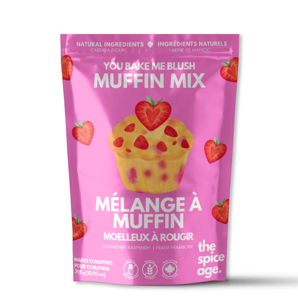 You Bake me Blush Muffin Mix - Gluten Free - Painted Door on Main