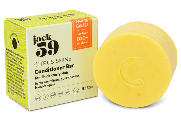 Zesty Citrus Shine Shampoo & Conditioner Bars - Jack59 - Painted Door on Main