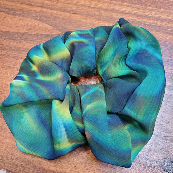 007 - 16 Hair Scrunchies - Ealanta Art Wear - Painted Door on Main