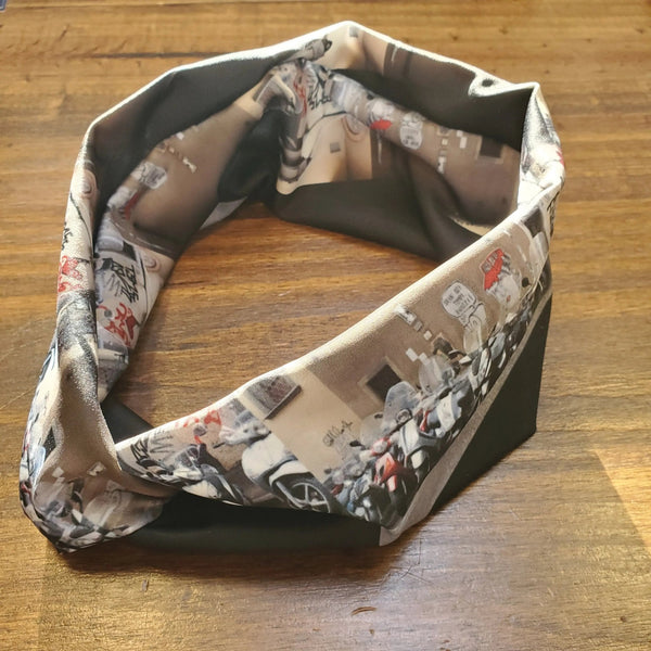 007 - 17 Headbands - Ealanta Art Wear - Painted Door on Main