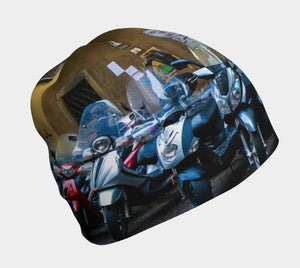 007 - 18 Toques & Beanies - Ealanta Art Wear - Painted Door on Main