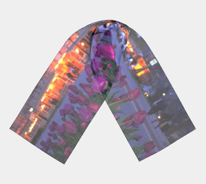 007 - 23 Long Scarves - Ealanta Art Wear - Painted Door on Main