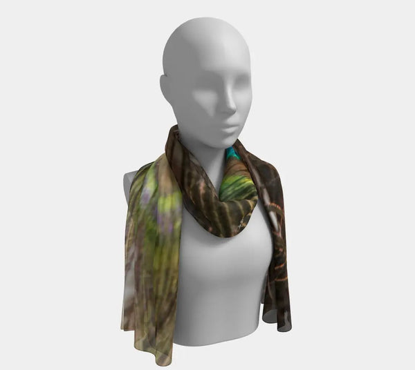 007 - 23 Long Scarves - Ealanta Art Wear - Painted Door on Main