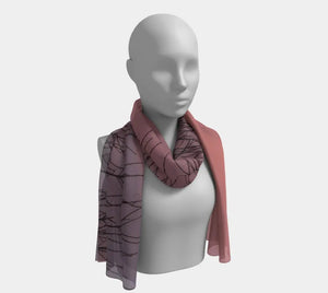 007 - 23 Long Scarves - Ealanta Art Wear - Painted Door on Main