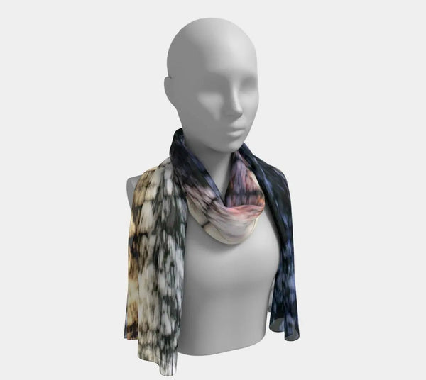 007 - 23 Long Scarves - Ealanta Art Wear - Painted Door on Main