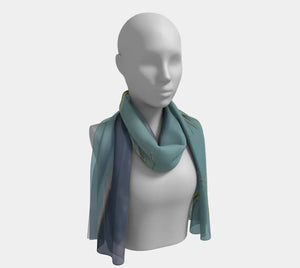 007 - 23 Long Scarves - Ealanta Art Wear - Painted Door on Main