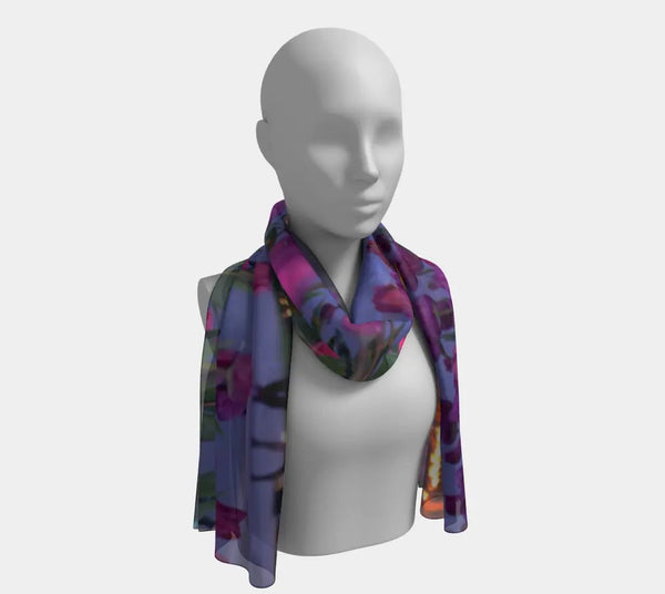 007 - 23 Long Scarves - Ealanta Art Wear - Painted Door on Main