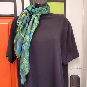 Square Scarves - Ealanta Art Wear - Painted Door on Main