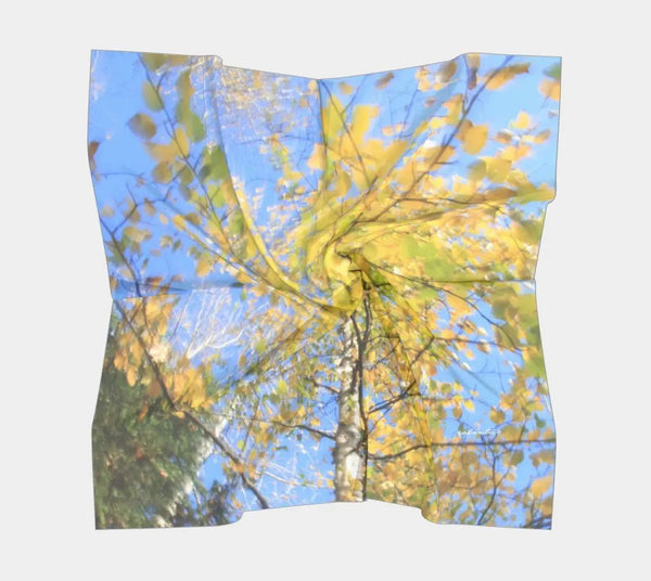 007 - 24 Square Scarves - Ealanta Art Wear - Painted Door on Main