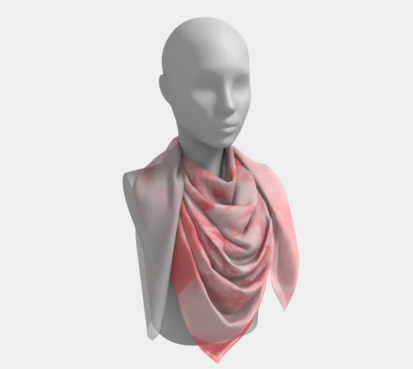 007 - 24 Square Scarves - Ealanta Art Wear - Painted Door on Main