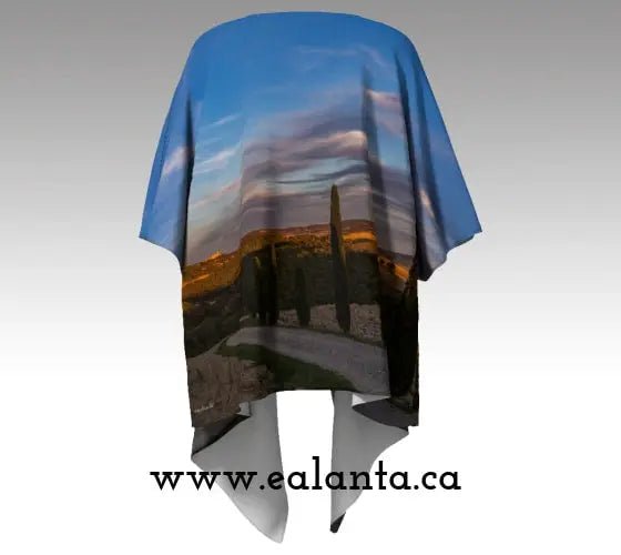 007 - 40 Kimono Wrap - Ealanta Art Wear - Painted Door on Main