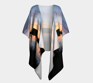 Kimono Wrap - Ealanta Art Wear - Painted Door on Main