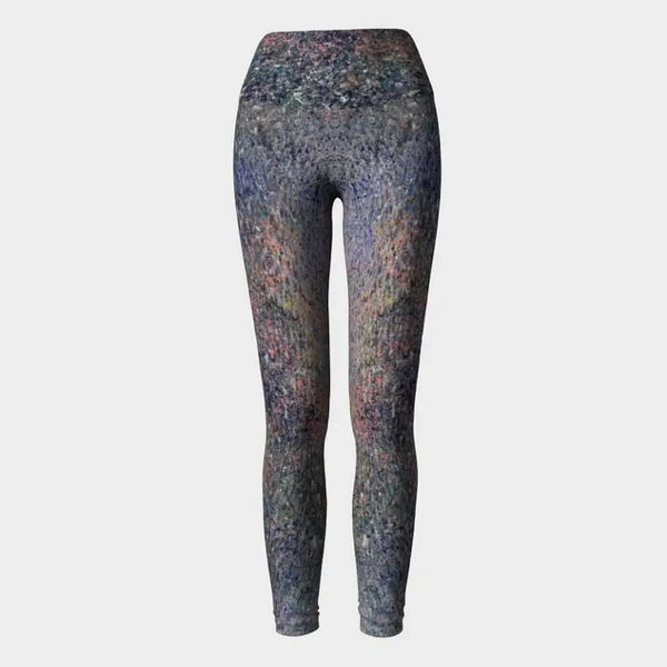007 - 55 Yoga Leggings (Small) - Ealanta Art Wear - Painted Door on Main