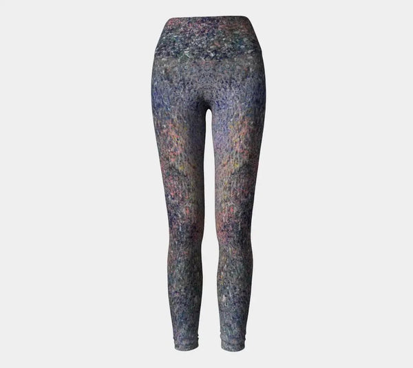 007 - 56 luxury Yoga Leggings (Medium) - Ealanta Art Wear - Painted Door on Main
