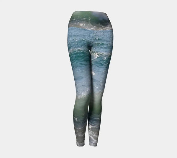 007 - 56 luxury Yoga Leggings (Medium) - Ealanta Art Wear - Painted Door on Main
