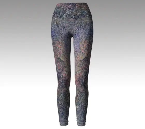 007 - 57 Yoga Leggings (Large) - Ealanta Art Wear - Painted Door on Main