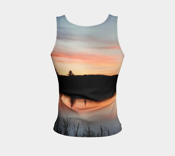 007 - 63 Sleeveless Top (XLarge) - Ealanta Art Wear - Painted Door on Main