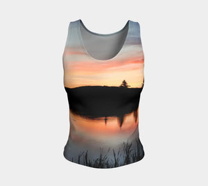 007 - 63 Sleeveless Top (XLarge) - Ealanta Art Wear - Painted Door on Main