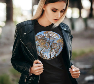 Ladies T-Shirts - Ealanta Art Wear - Painted Door on Main