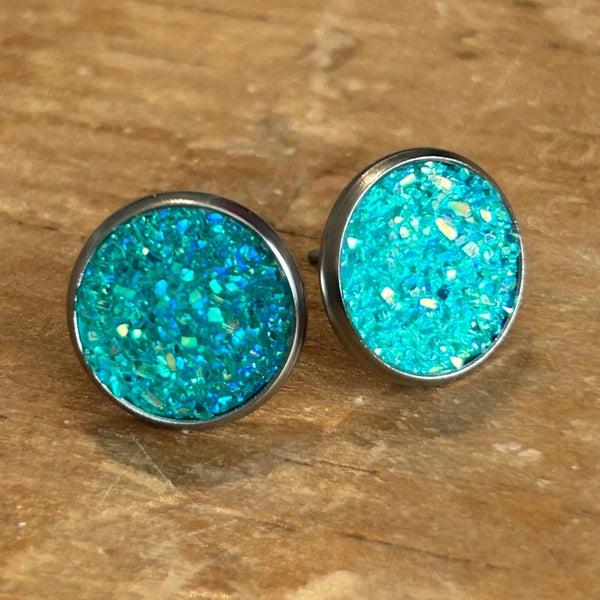 032 - 23 Champagne Collection Earrings - Sweet Bean Art - Painted Door on Main