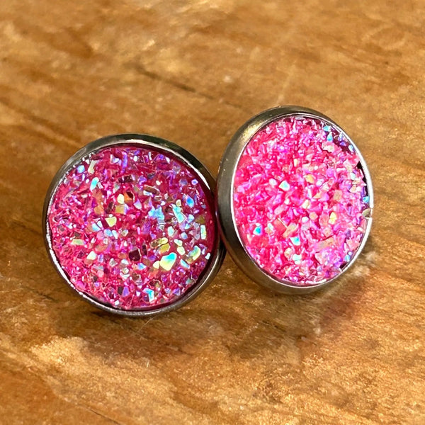 032 - 23 Champagne Collection Earrings - Sweet Bean Art - Painted Door on Main