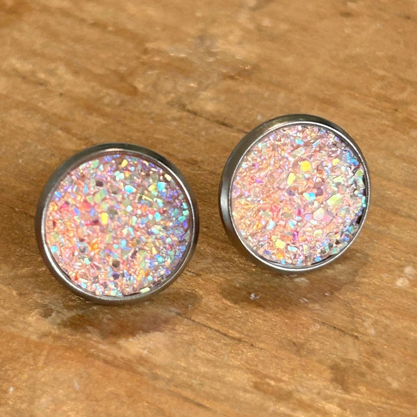 032 - 23 Champagne Collection Earrings - Sweet Bean Art - Painted Door on Main